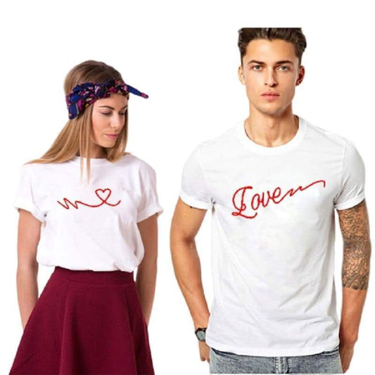 Matching Couple T-shirts 
