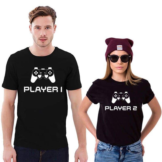 Gamers Couple T-shirts