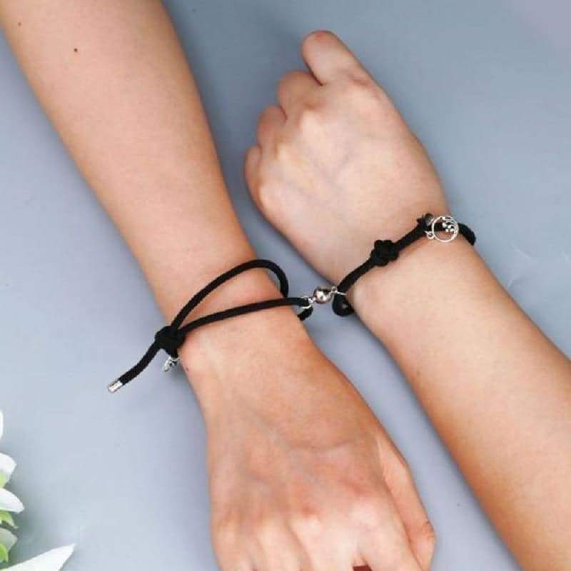 Magnetic Couple Bracelets Happiness - Couple-Gift-Store