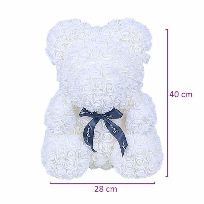 Rose Bear 16 Purity - Couple-Gift-Store