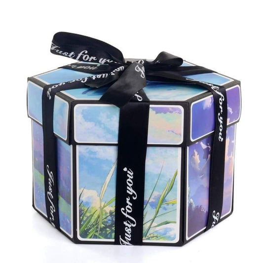 Surprise Photo Box Blue Sky - Couple-Gift-Store