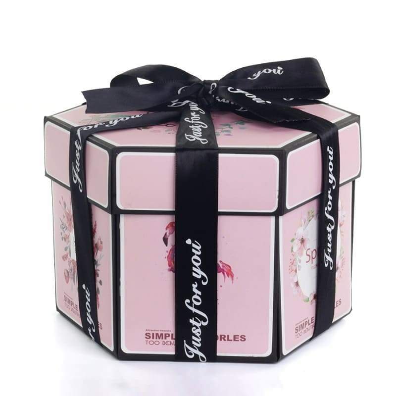 Surprise Photo Box Pink Flamingo - Couple-Gift-Store