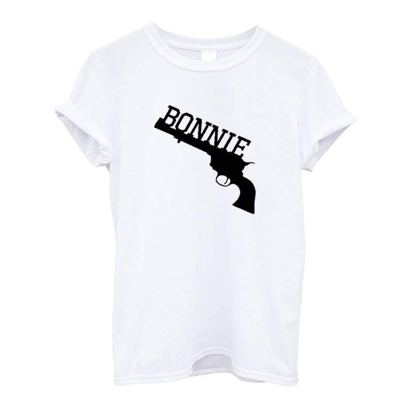 Bonnie Gangsters Couple T-shirts
