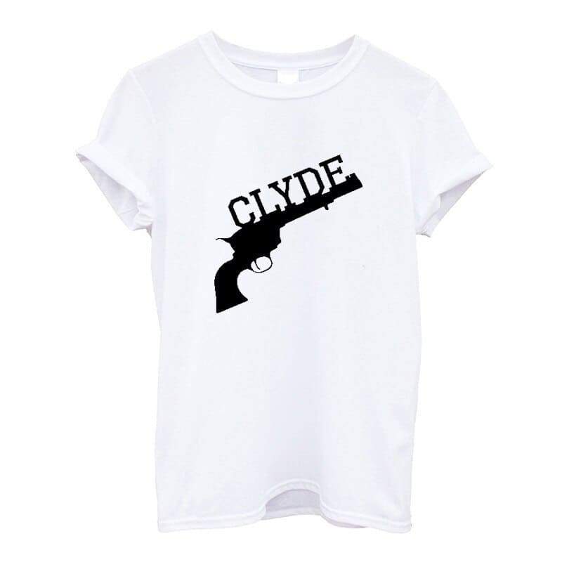 Clyde Gangsters Couple T-shirts 